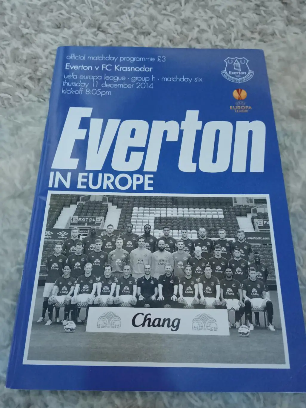 Эвертон - Краснодар 2014