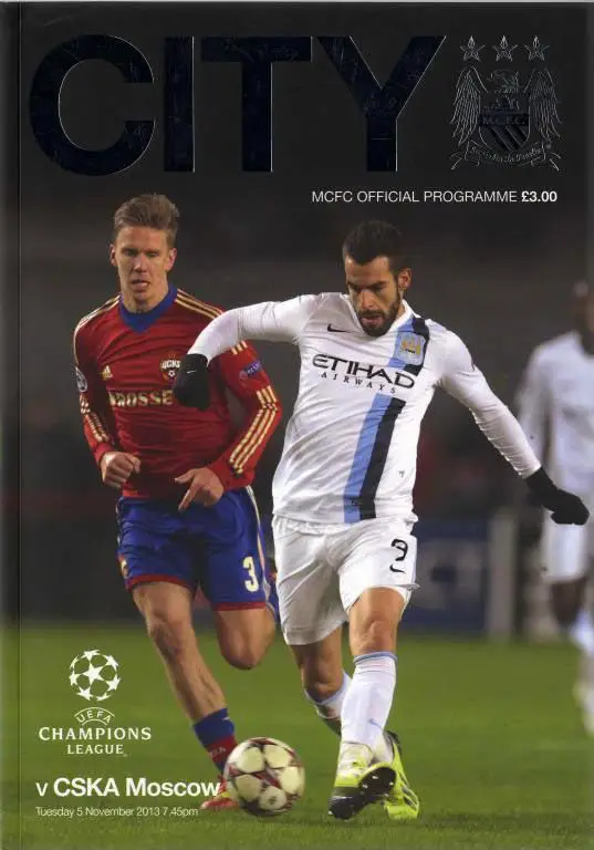 Цена до 26.06МАНЧЕСТЕР СИТИ - ЦСКА 2013