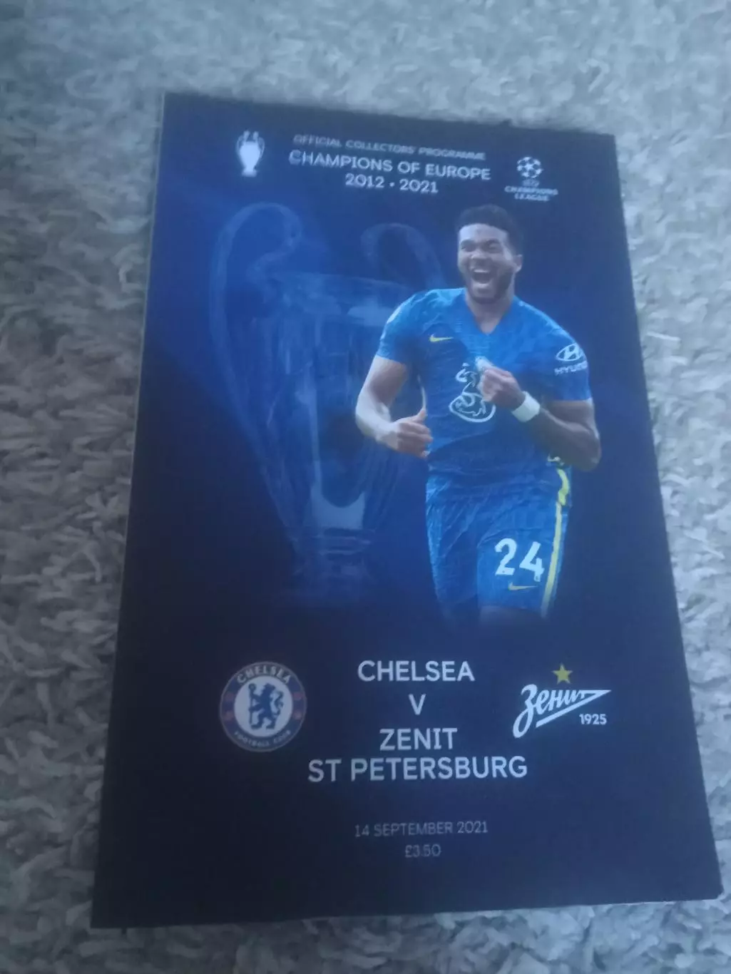 Цена до 16.12 Челси - Зенит 2021