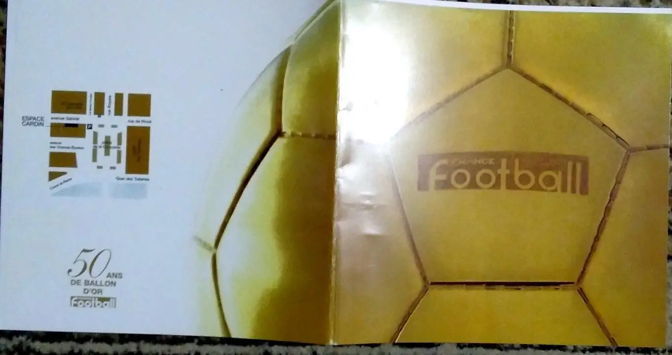 Золотой мяч франс футбол