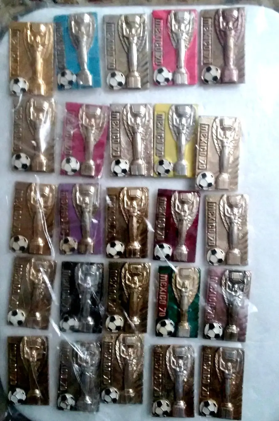 Чемпионат мира 1970 мехико разноцвет