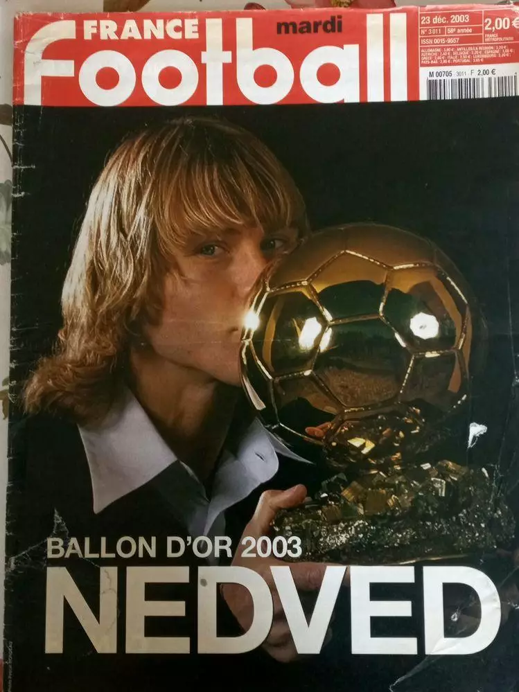 Золотой мяч 2003 франс футбол