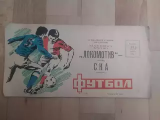 Локомотив(Москва) - Ска(Хабаровск). 1 лига. 29/04/1986.