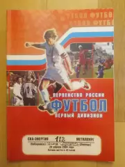 Ска(Хабаровск) - Металлург(Липецк). 1 дивизион. 29/04/2004.