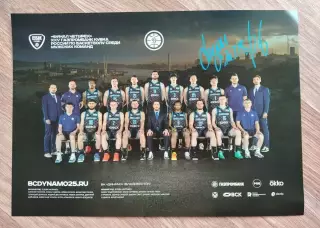 Плакат. БК Динамо(Владивосток), сезон 2025/2026.