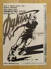 Луч(Владивосток) - Ска(Хабаровск). 2 лига. 01/09/1991.