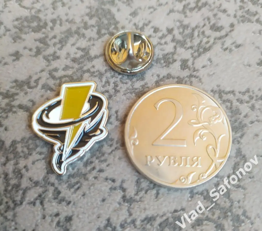 Значок. МХК Тайфун(Владивосток). Эмблема.