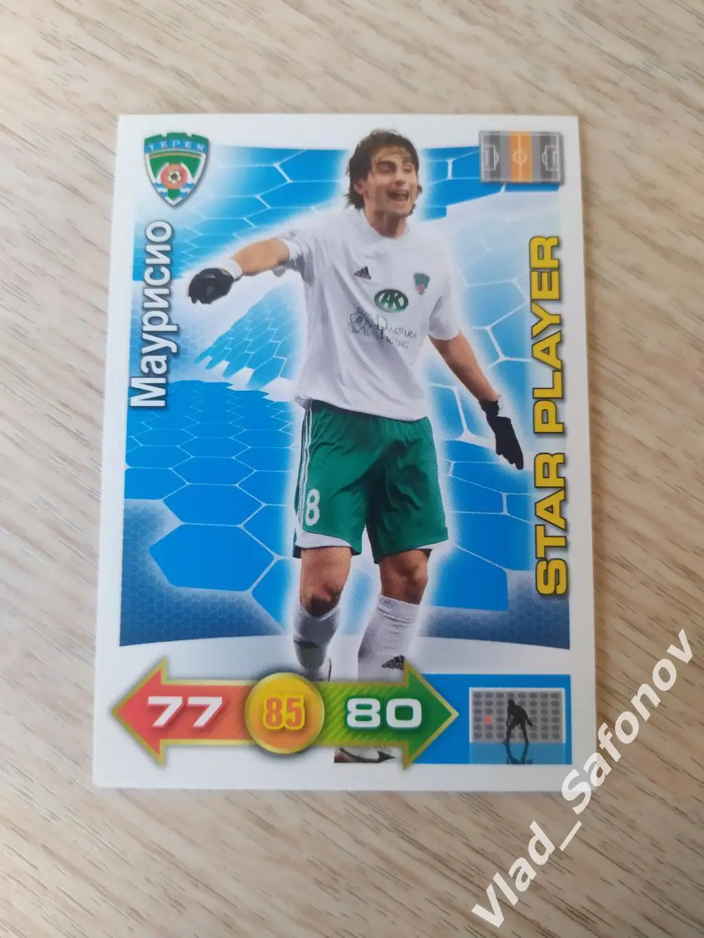 Карточка. Маурисио. Терек(Грозный). РПЛ 2011/2012.