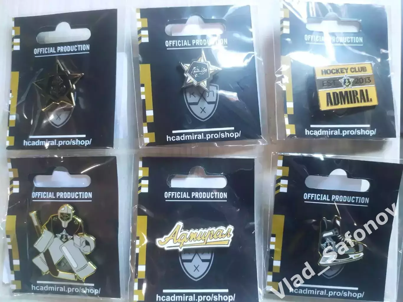 Значки. Адмирал(Владивосток) 2025/2026. Лот для yara 1973.