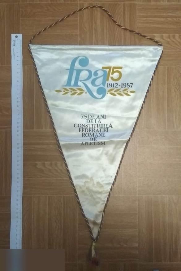 Вымпел, Вымпела, Спорт, Легкая Атлетика, Федерация, Румыния, Соревнования, 1987 год