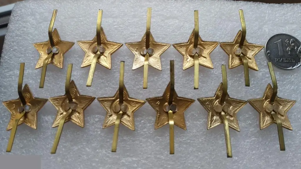 Кокарда, Армия, Война, Звездочка на Пилотку, Звезда на Пилотку, Разновидности, Н 2