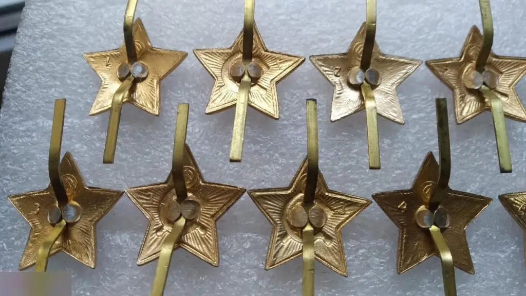 Кокарда, Армия, Война, Звездочка на Пилотку, Звезда на Пилотку, Разновидности, Н 3
