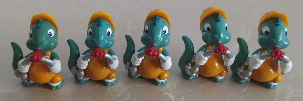 Киндер-Сюрприз, Kinder, Динозавры Строители, Дино, Die Dapsy Dinos, 1995 год, № 