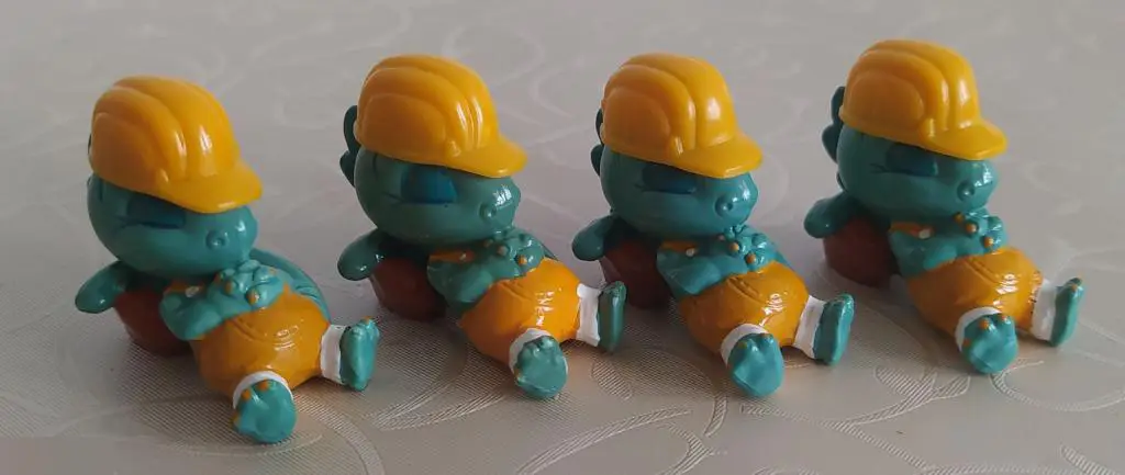 Киндер-Сюрприз, Kinder, Динозавры Строители, Дино, Die Dapsy Dinos, 1995 год, № 