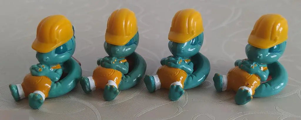 Киндер-Сюрприз, Kinder, Динозавры Строители, Дино, Die Dapsy Dinos, 1995 год, №1