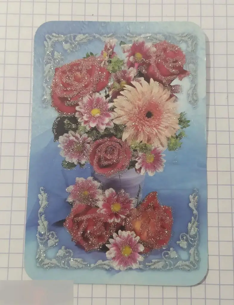 Календарик, Карманный Календарь, 2005 год, Флора, Цветы, Цветок