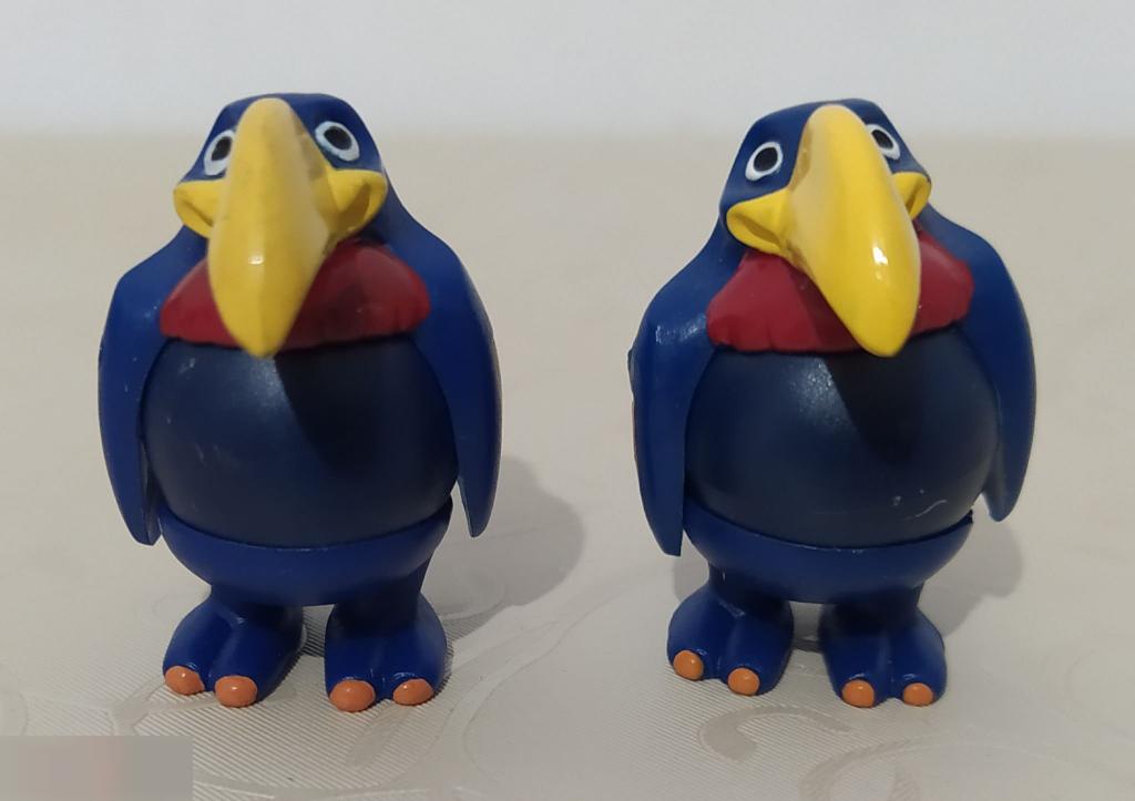 Киндер-Сюрприз, Kinder, Птицы из серии шариковых фигурок, Bunte Kugelvogel, 1995