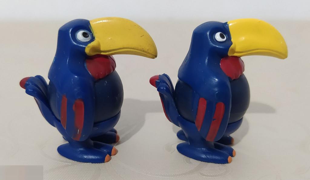 Киндер-Сюрприз, Kinder, Птицы из серии шариковых фигурок, Bunte Kugelvogel, 1995 3