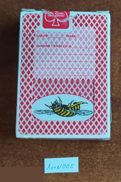 Карты Игральные, Казино, Bicycle, США, Америка, USA, Bee, Пчела, Jumbo Index, Набор, 52 шт. 3