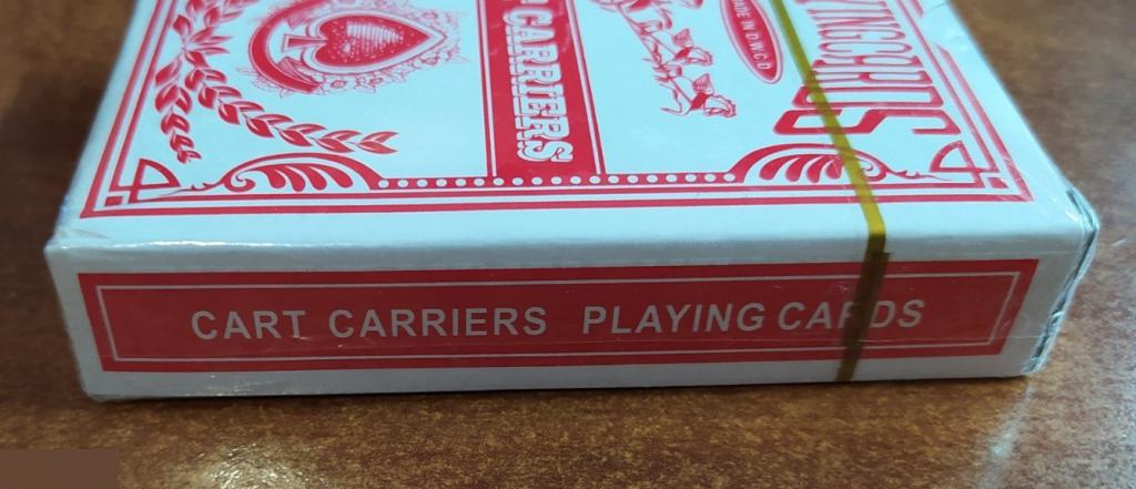 Карты Игральные, Казино, Play Cards, Cart Carriers, Новые, Набор, 52 шт. 3