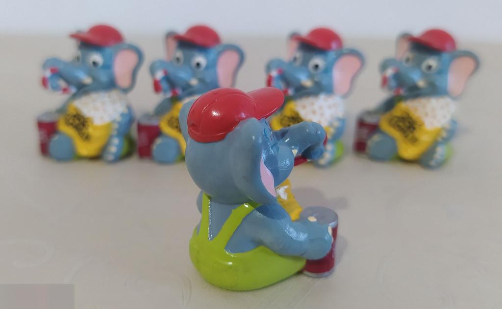 Киндер-Сюрприз, Kinder, Слоны в цирке,Fanten im Cluburlaub, 1998 год, ЛОТ № 0195 2