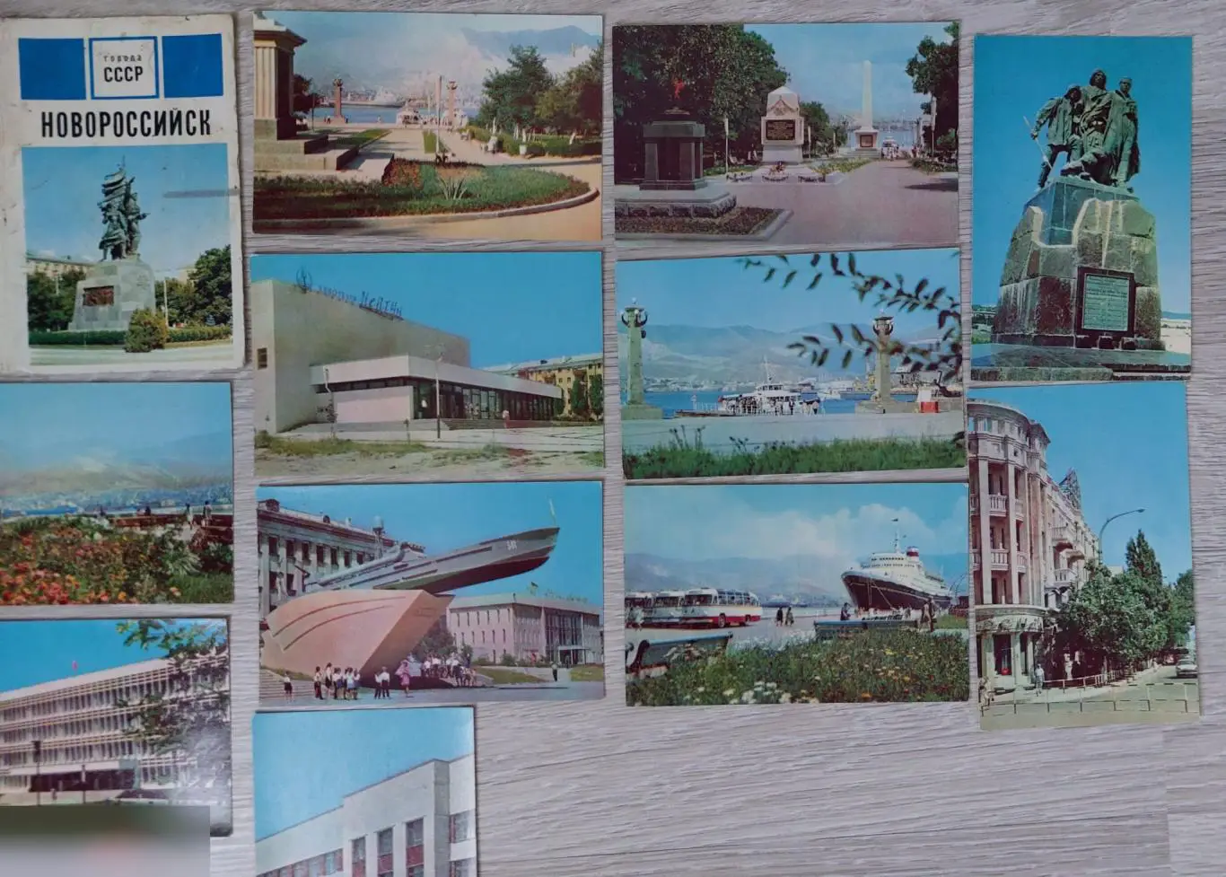 Открытка, Открытки, Геральдика, Город, Виды Городов, Новороссийск, Города СССР,2