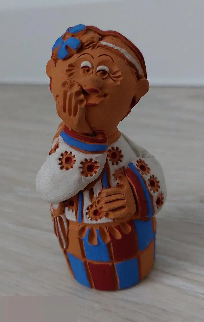 Статуэтка, Украина, Украинка, Украинская Девушка, h - 95 мм.