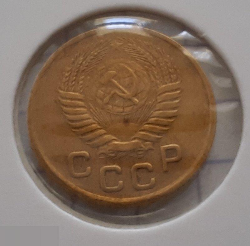 Монета, 1 Копейка, 1953 год, ШТ 2.3 Б, № 119, СОСТОЯНИЕ, СОХРАН, Клуб, Лот № 9 3