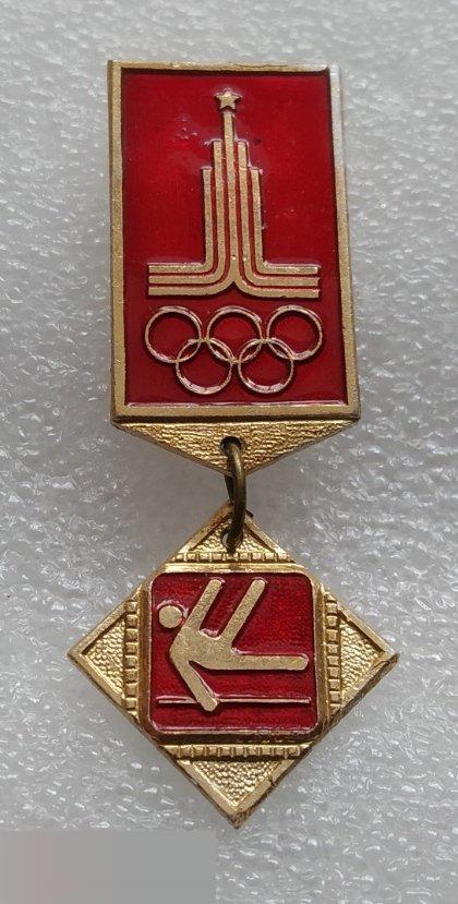 Спорт, Олимпиада, Олимпиада 80, 1980 год, Легкая Атлетика, Гимнастика, Брусья