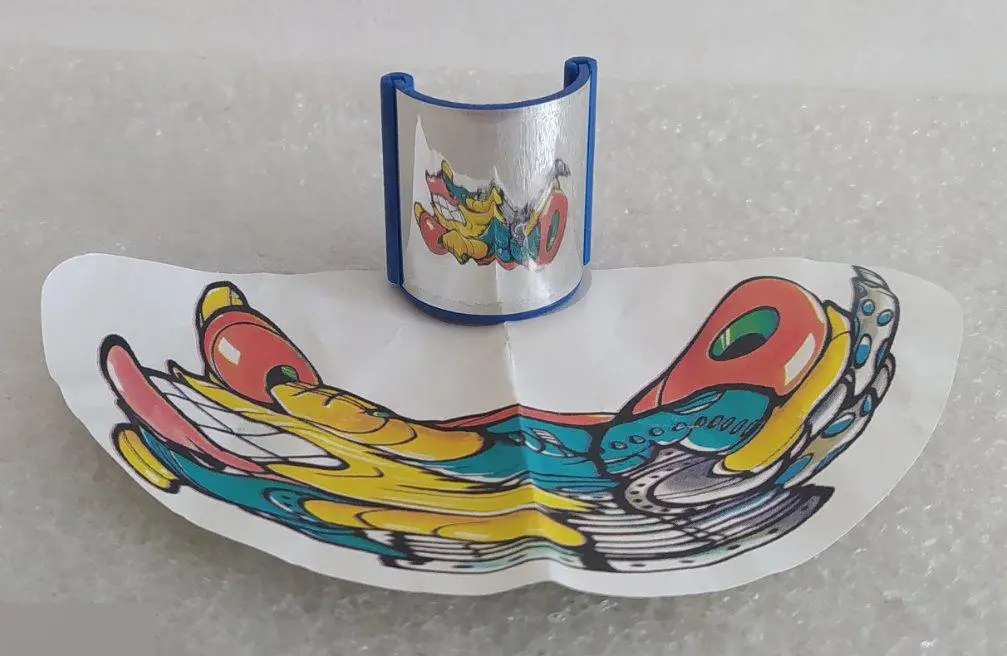 Киндер-Сюрприз, Kinder, Картинка, Зеркало, Изображение, Мотоцикл, Лот № 0409 1