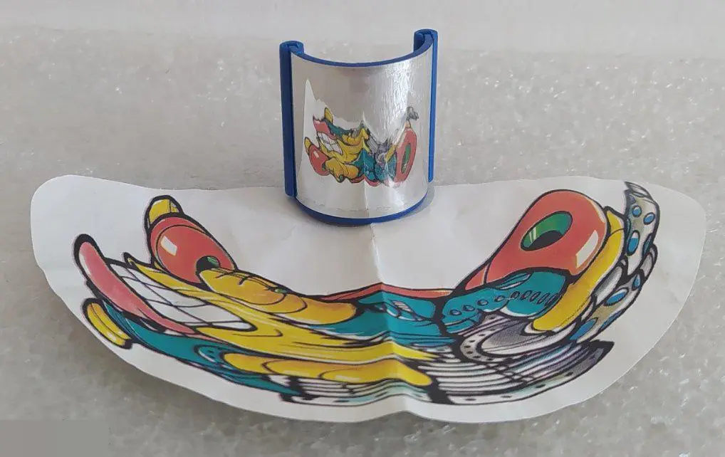 Киндер-Сюрприз, Kinder, Картинка, Зеркало, Изображение, Мотоцикл, Лот № 0409 2