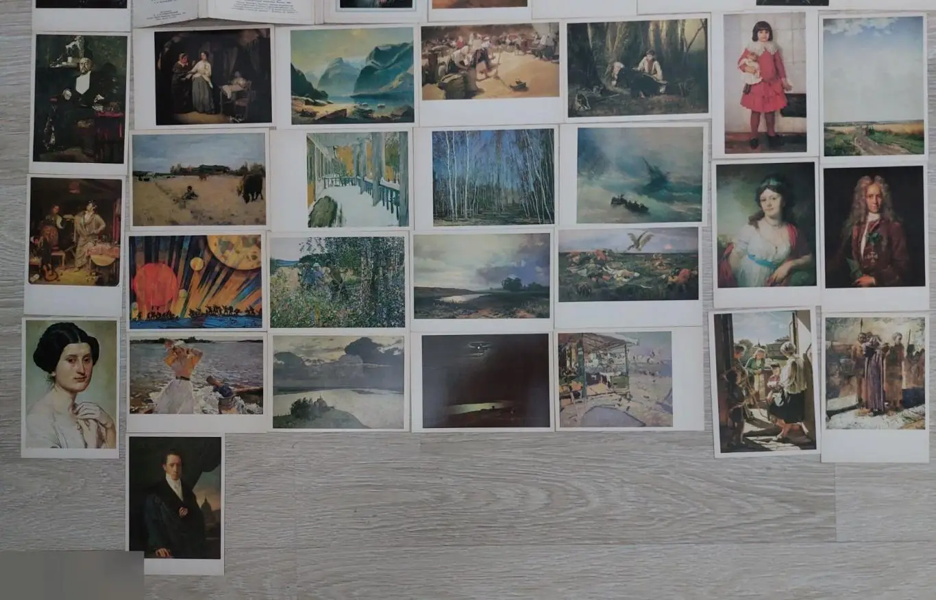 Открытка, Открытки, Искусство, Музей, Третьяковская Галерея, Картины, Художник,3