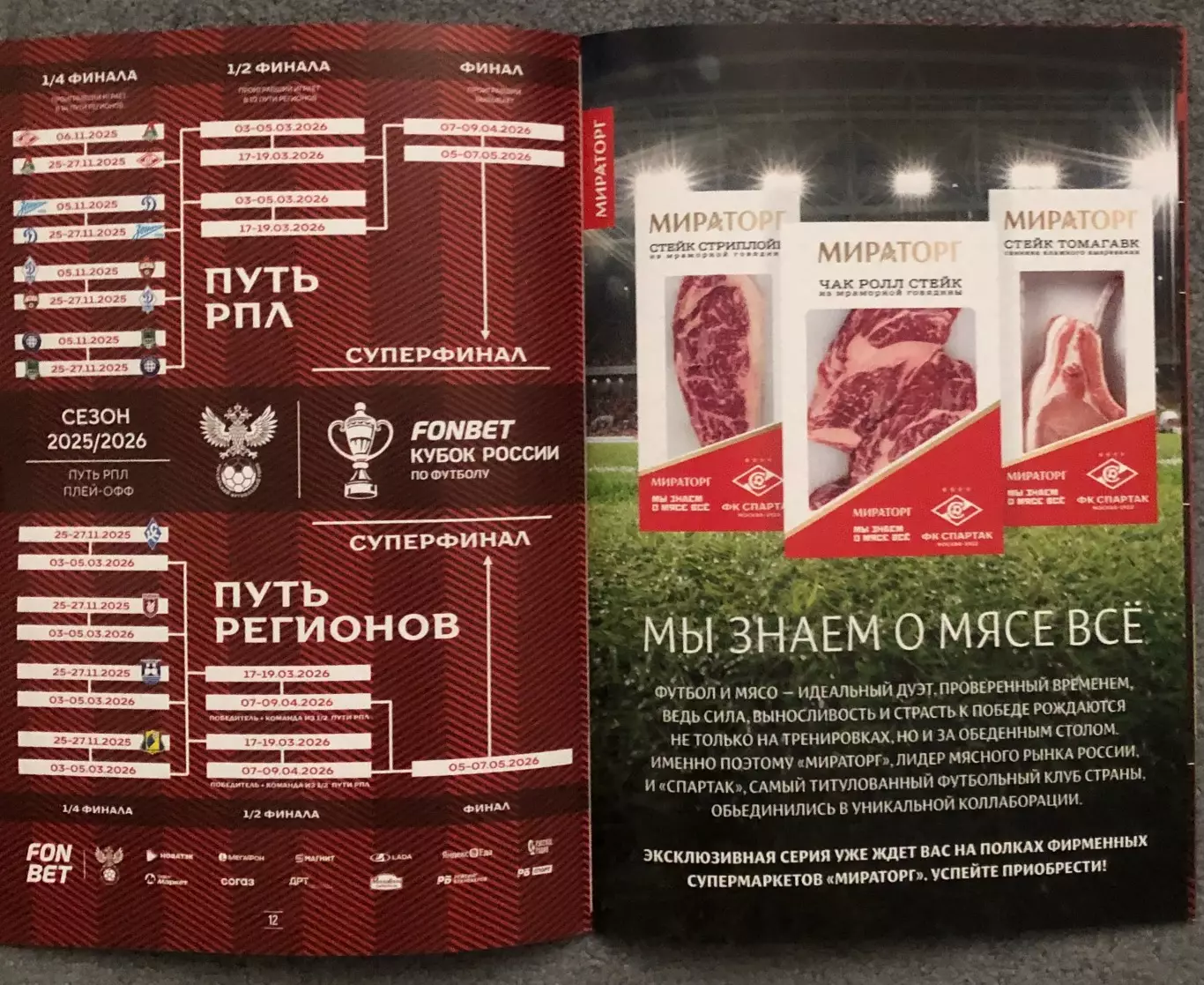 Спартак Москва - Локомотив Москва, 06.11.2025, Кубок 2