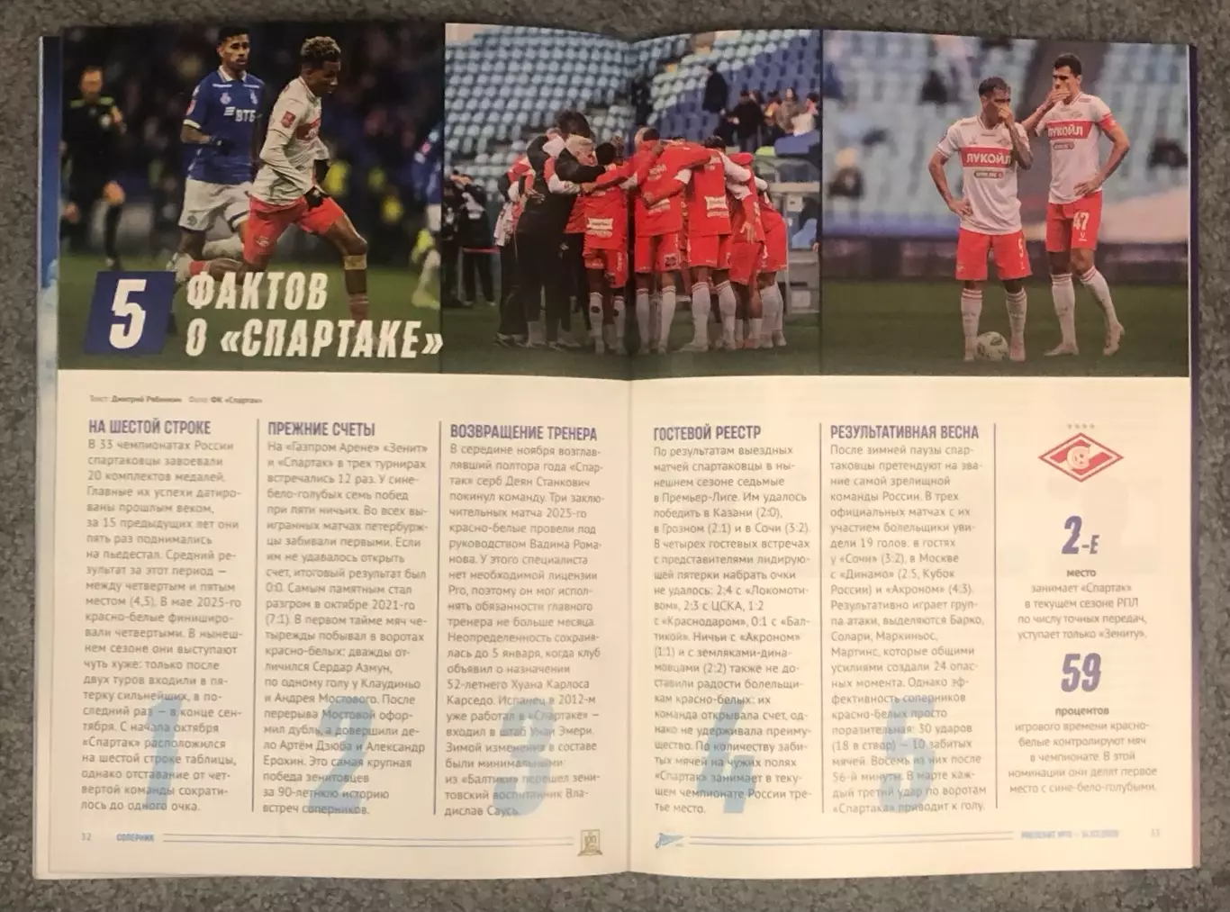 Зенит Санкт-Петербург - Спартак Москва, 14.03.2026 4