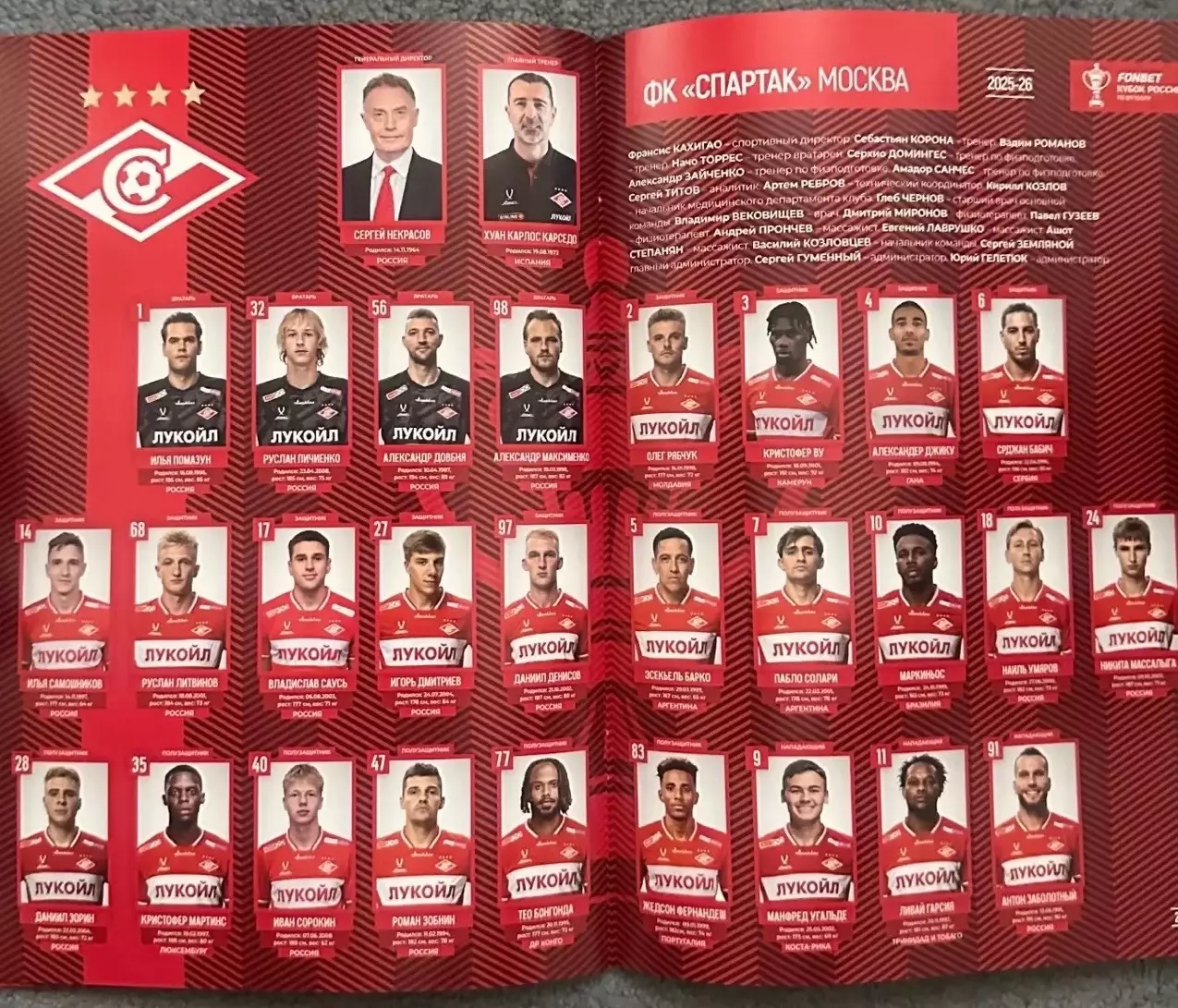 Спартак Москва - Динамо Москва, 18.03.2026, Кубок 5