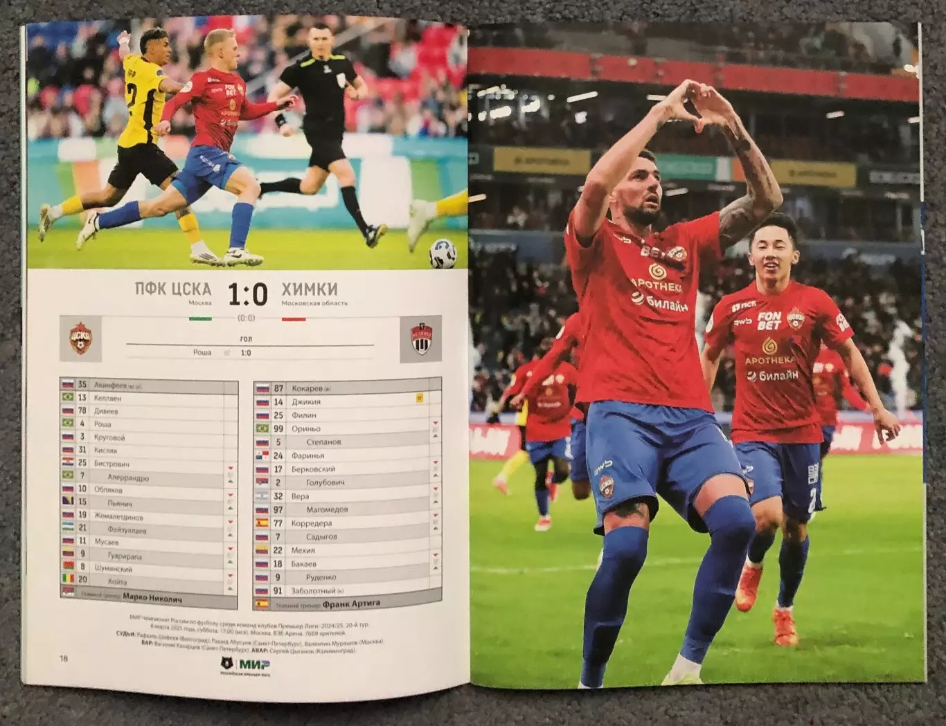 ЦСКА - Динамо Махачкала, 29.03.2025 3