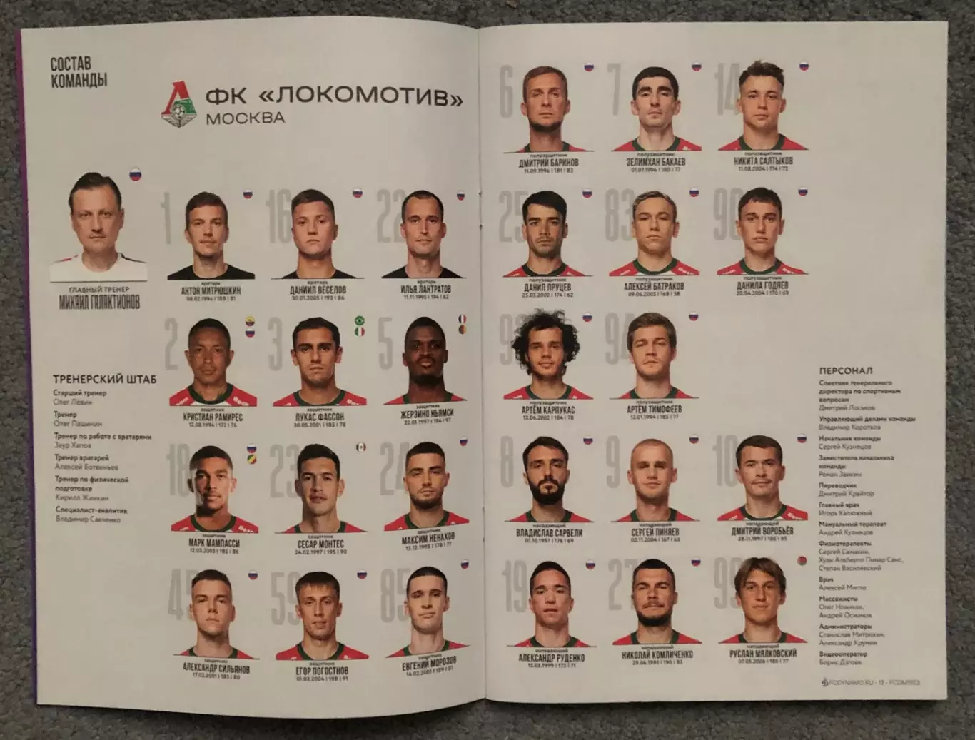 Динамо Москва - Локомотив Москва, 04.10.2025 + Стартовый Протокол 3