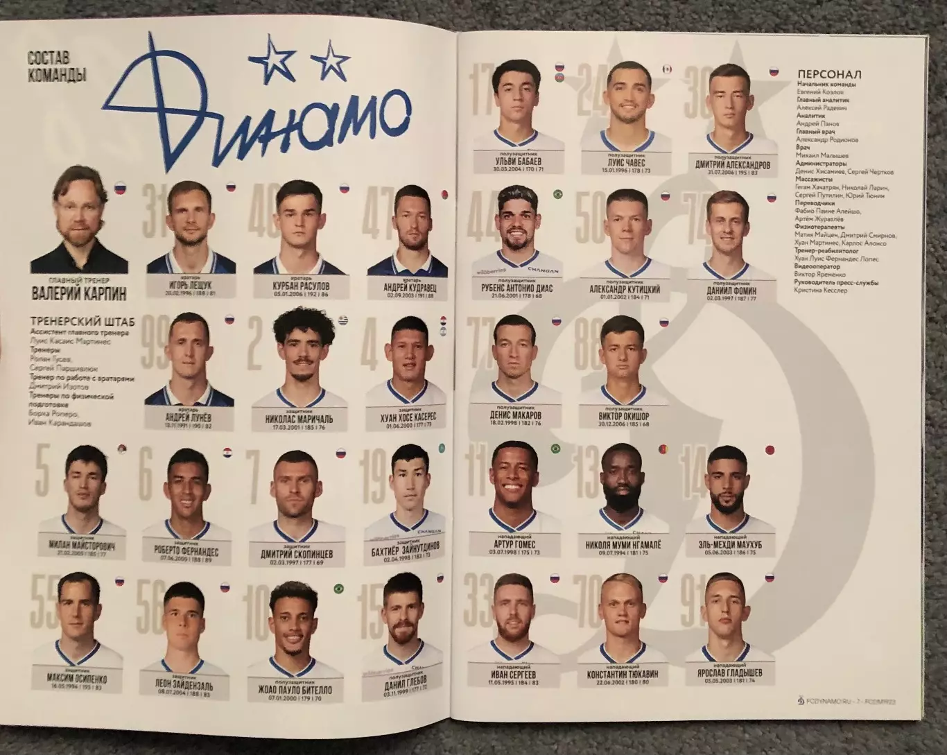 Динамо Москва - Спартак Москва, 13.09.2025 1