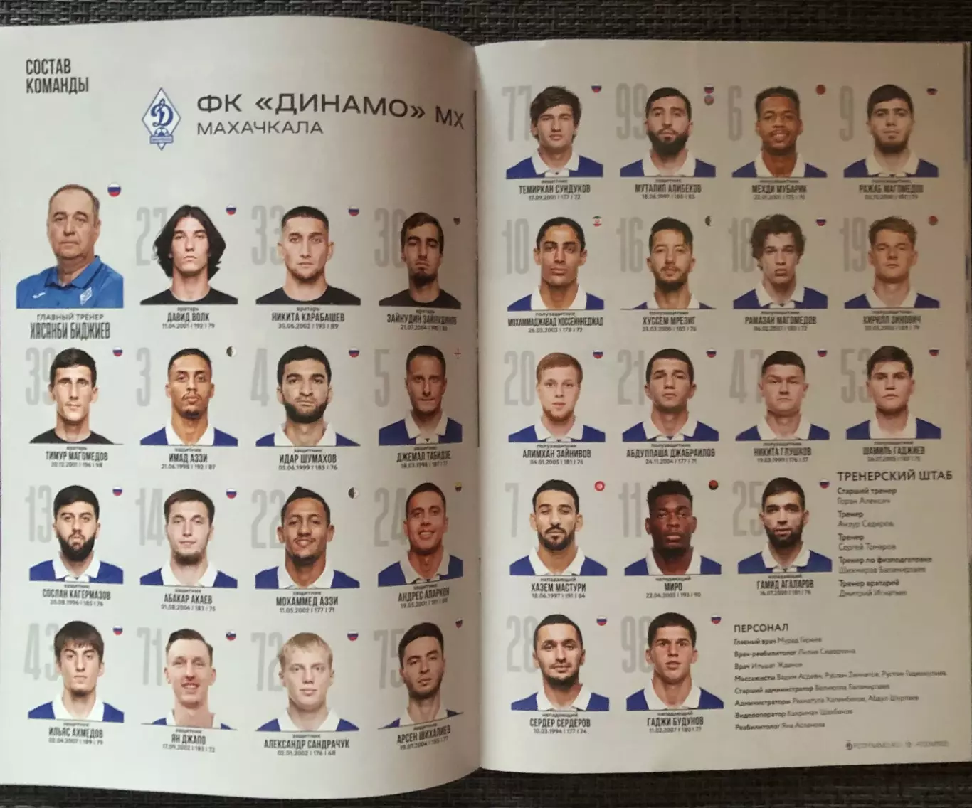 Динамо Москва - Динамо Махачкала, 23.11.2025 2