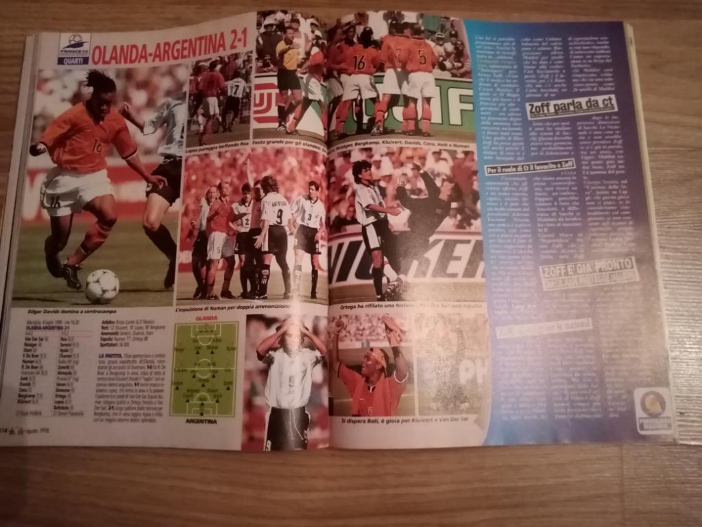 Журнал Calcio 2000, Италия 1