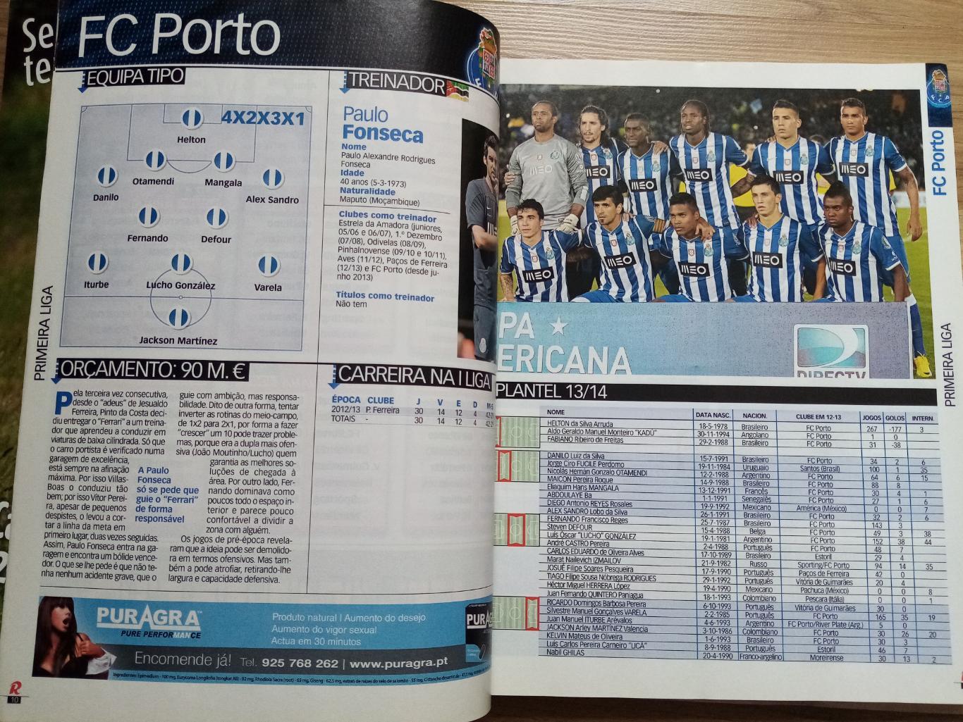 Ежегодник португальского футбола Record 2013/2014 2