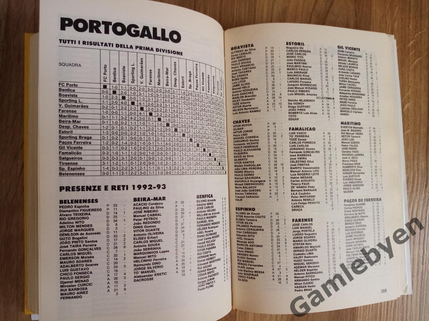 Альманах Calcio Mondo 1993/94 4