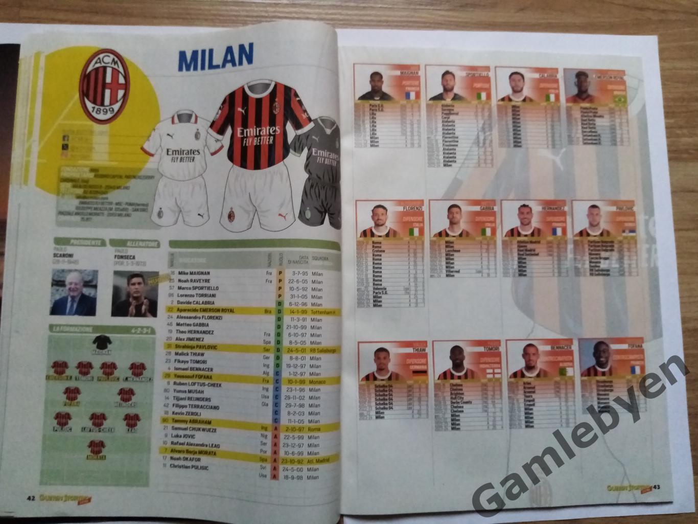 Приложение к Guerin sportivo, Calcio Italia 24/25 4