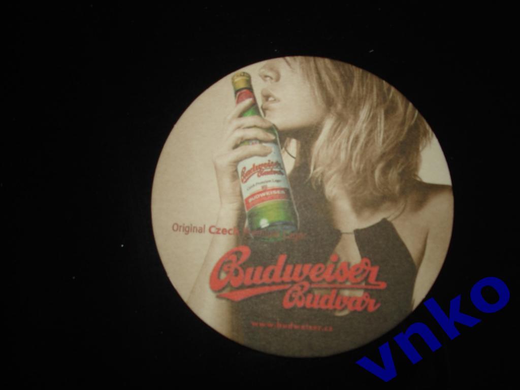 Бирдекель-подставка под пиво Budweiser Budvar