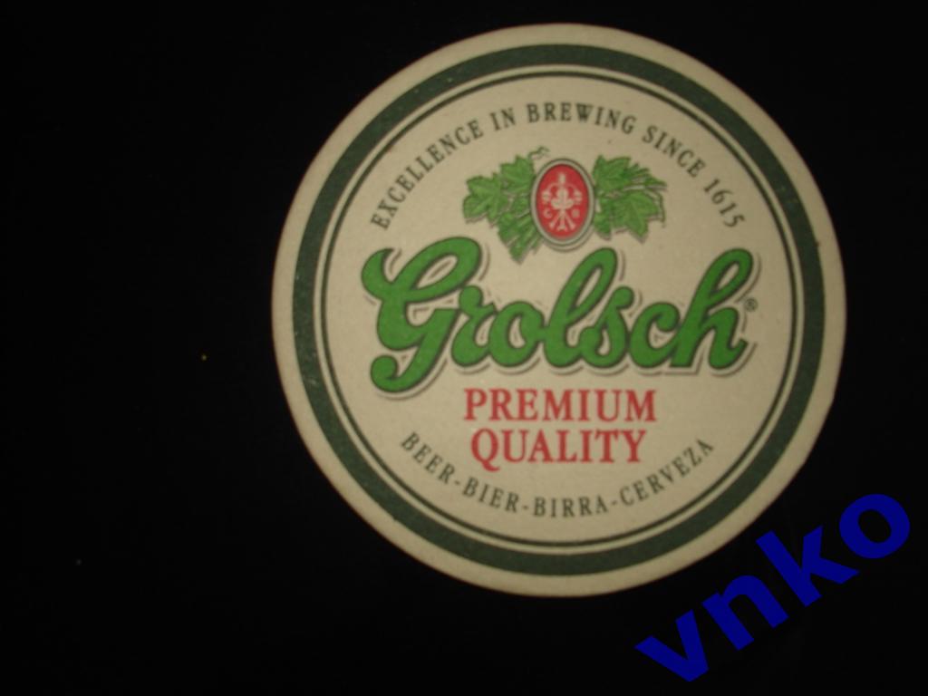 Бирдекель-подставка под пиво Grolsch