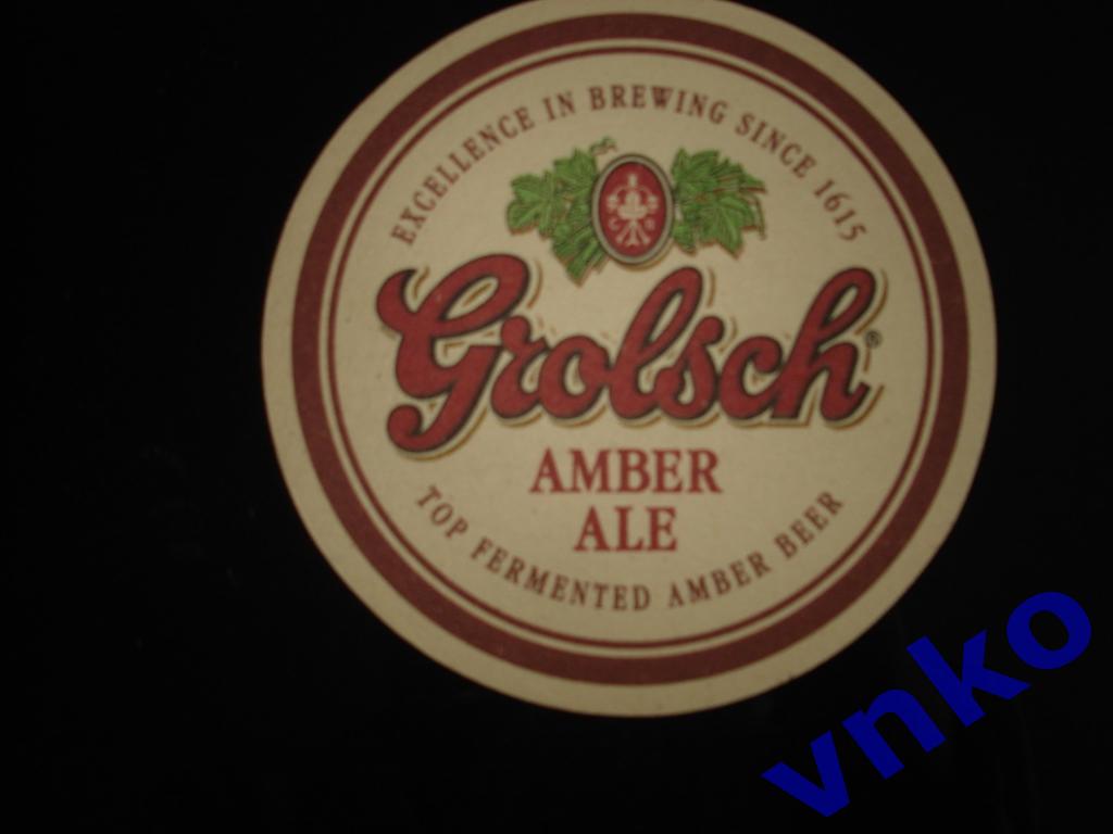 Бирдекель-подставка под пиво Grolsch 1