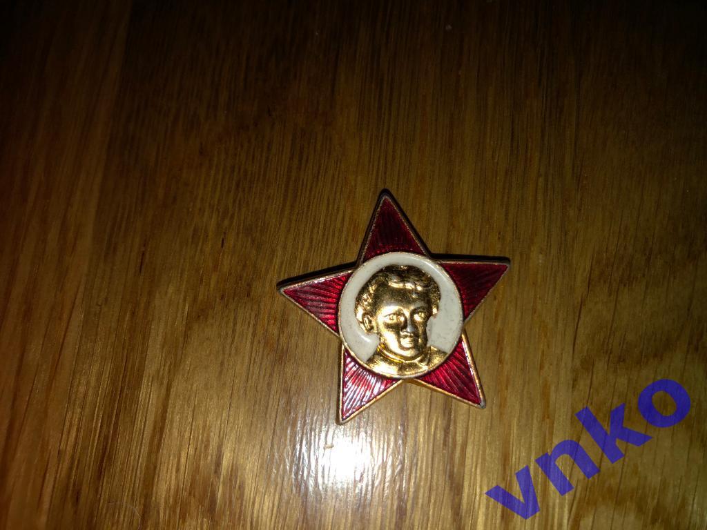значок Октябрёнка, СССР, без застёжки