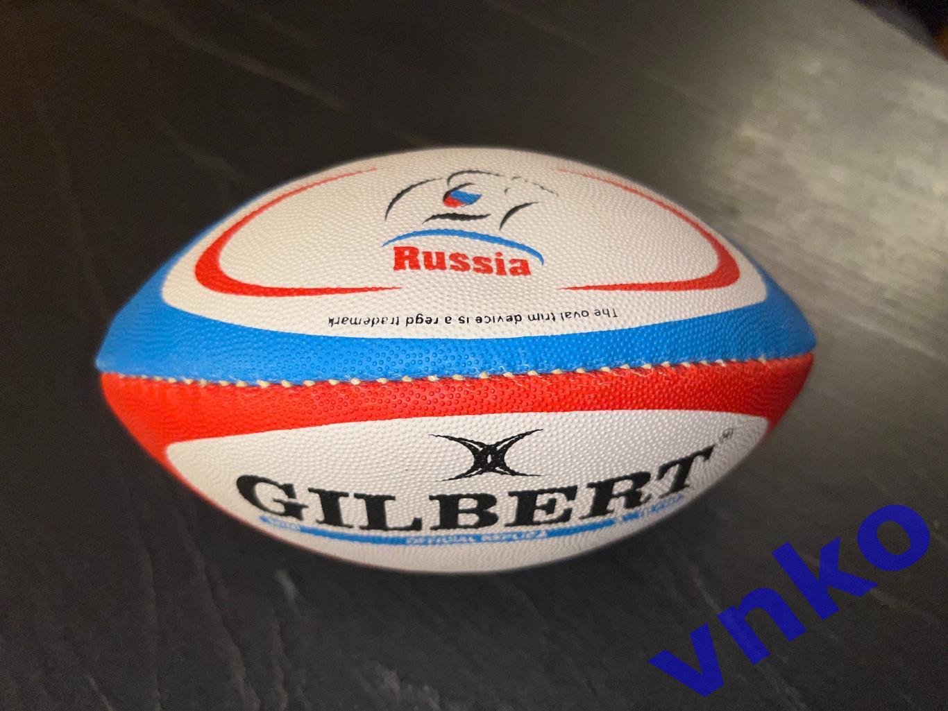 сувенирный регби-мяч Gilbert мини - Сборная России