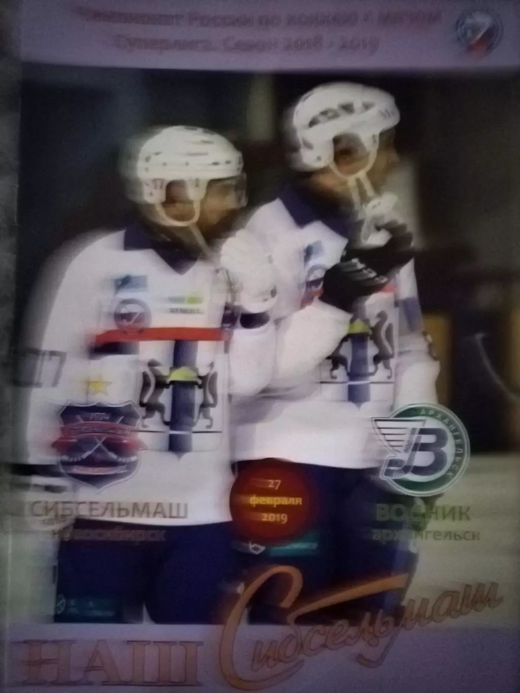 СИБСЕЛЬМАШ ХОККЕЙ С МЯЧОМСЕЗОН 2018-2019