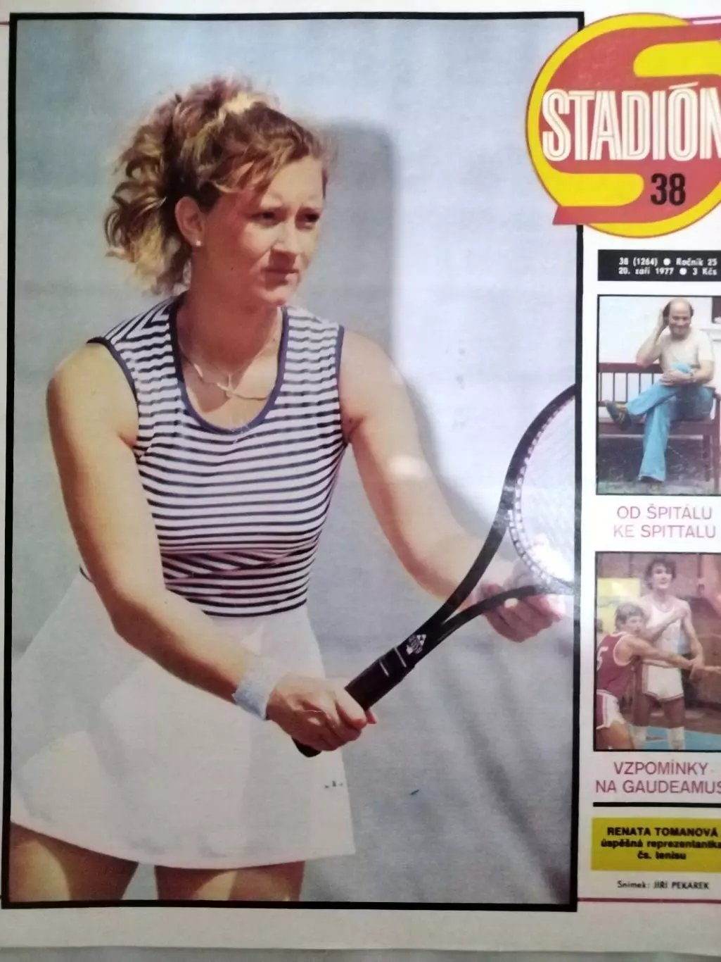 ЖУРНАЛСТАДИОН№38 1977ГОД.